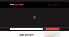 Desktop Screenshot of mallhistory.com